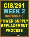 CIS/291 Week 2 Individual: Power Supply Replacement Process
